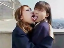 Asian Gorgeous Japanese Kiss Lesbians Wet