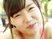 Asian Hairy HD Japanese Outdoor POV