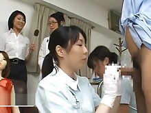 Asian Doctor Fetish Group Sex Handjob Japanese